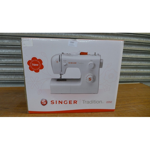 2337 - A boxed Singer Tradition 2250 sewing machine