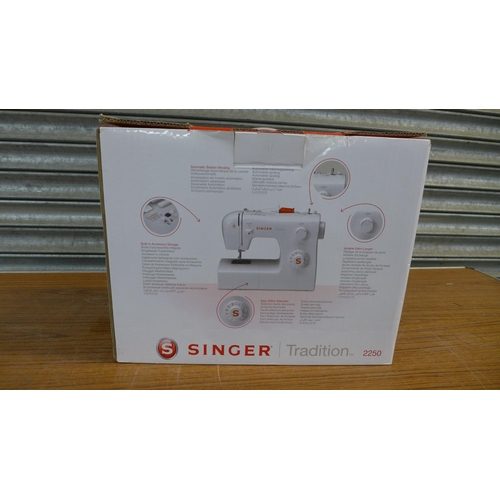 2337 - A boxed Singer Tradition 2250 sewing machine