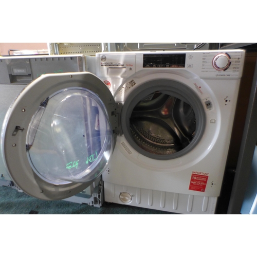 3037 - Hoover H-Wash&Dry 300 Pro (9 + 5kg) Integrated Washer Dryer - model: HBDOS 695TAMCBE, H820xW600xD525... 