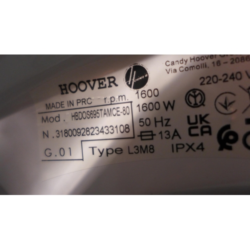 3037 - Hoover H-Wash&Dry 300 Pro (9 + 5kg) Integrated Washer Dryer - model: HBDOS 695TAMCBE, H820xW600xD525... 