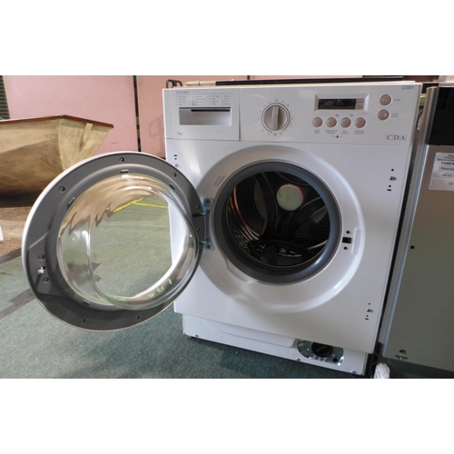 3040 - CDA Fully Integrated Washer (8kg) - model: CI381, H825xW595xD540 Original RRP £469.17 inc. vat (446-... 