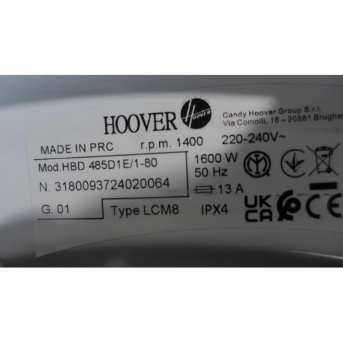 3045 - Hoover H-Wash&Dry 300 Lite Integrated Washer Dryer (8 +5kg) - model: -HBD 485D1E, Original RRP £404.... 