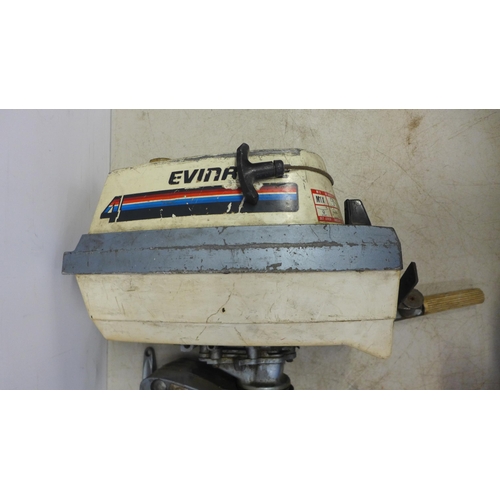 2062 - A Evinrude 4 outboard motor