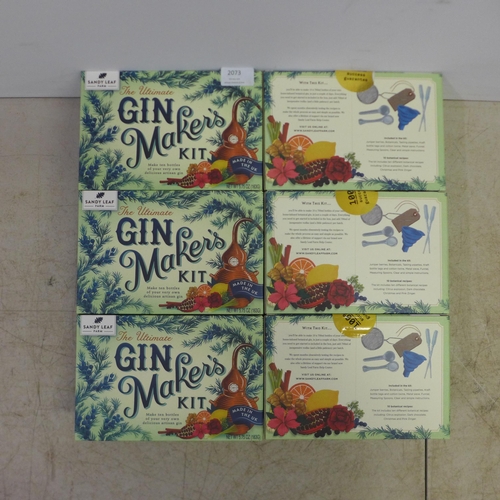 2073 - Six Sandy Leaf Farm Gin Makers kits