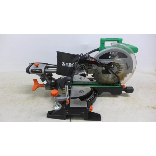 2074 - A Osaki SCM254 tilting sliding 240v 1900W compound mitre saw