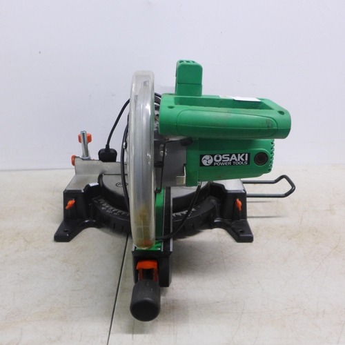 2074 - A Osaki SCM254 tilting sliding 240v 1900W compound mitre saw