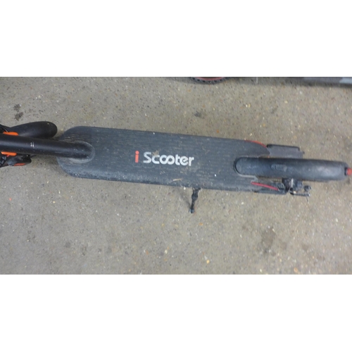 2174 - Three electric scooters including Razor, I-Scooter and a Mi-Scooter Pro