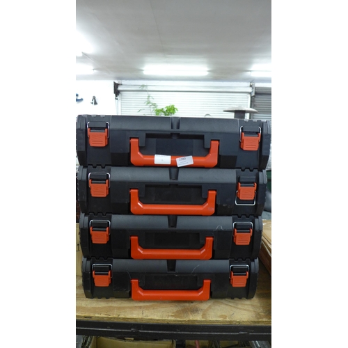 2380 - 4 Milwaukee stacking tool cases