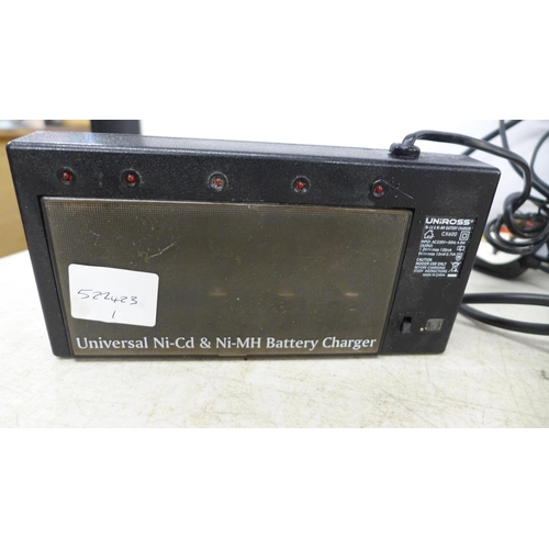 2388 - A battery charger with constant voltage with 14 hour timer, VAR currents and meter select and a Unir... 