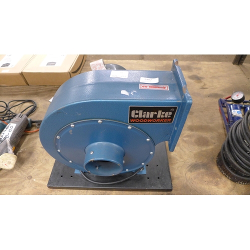 2402 - A Clarke woodworker extractor fan/blower - 240v