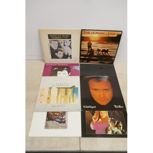 2132 - A box of approx 40 LP's including - Depeche Mode, Duran Duran, Ultrvox, Sade, Yazoo and Eurythmics