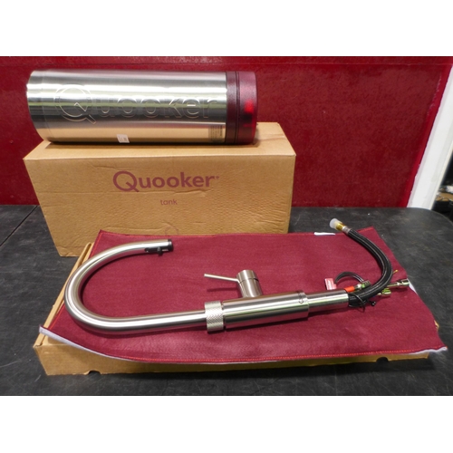 3081 - Quooker Pro3-VAQB 3L Hot Water Tank  & Swan Neck Mixer Tap (Model's: TFXC48A00273 & RVBC47E00164) (4... 