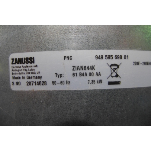 3087 - Zanussi 4-Zone Boil Assist Induction Hob - model: ZIAN644K, H44xW590xD520 Original RRP £349.17 inc. ... 