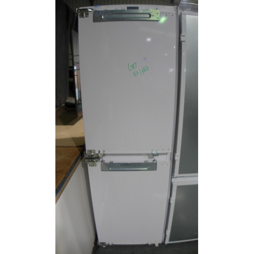 3102 - Rangemaster Integrated Fridge Freezer (Missing Shelves & Salad Boxes - Model: RFXF5050 (446-187) *Th... 