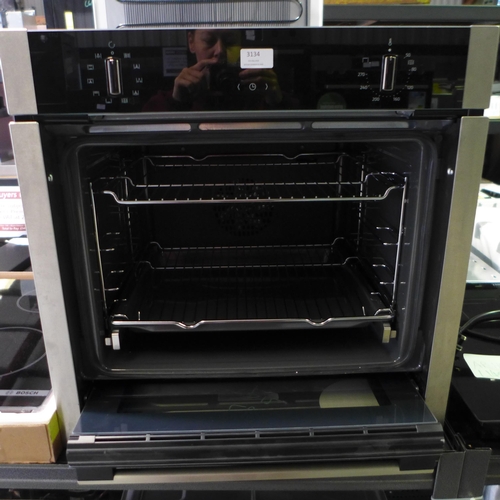 3134 - Neff N50 Slide & Hide Single Oven - Scratched Handle model: B3ACE4HN0B, Original RRP £622.5 inc. vat... 