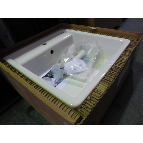 3138 - Blanco Panor Ceramic Belfast Style - White Sink, 630x600 Original RRP £332.5 inc. vat (446-48) * Thi... 