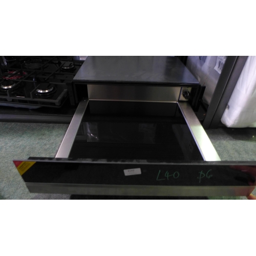 3142 - Bosch Serie 8 Warming Drawer - model: BIC630NS1B (446-40) * This lot is subject to vat