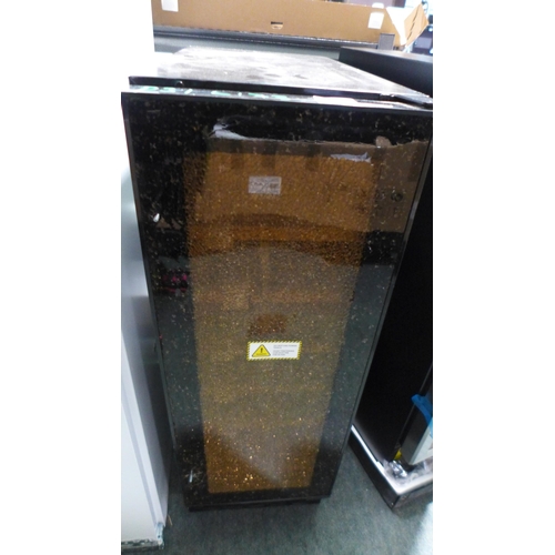 3150 - Viceroy 30cm Under-Counter Wine Cooler - Damaged Glass Door - model: WRWC30BKED, Original RRP £332.5... 