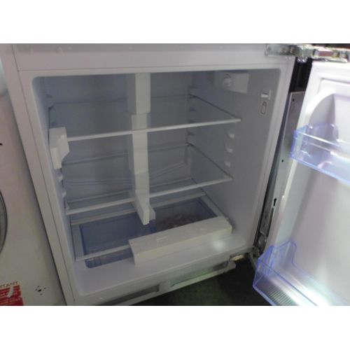 3156 - Matrix Integrated Under-Counter Larder Fridge - model: MFU201, H818xW596xD550 Original RRP £233.33 i... 