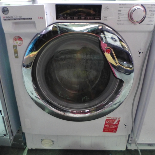 3157 - Hoover H-Wash 300 Pro Integrated 9kg Washing Machine - model: HBWOS 69TMCE, Original RRP £415.83 inc... 