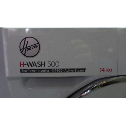 3162 - Hoover H-Wash 500 Freestanding 14kg Washing Machine - model: HWB 414AMC, (Frayed Wires) Original RRP... 