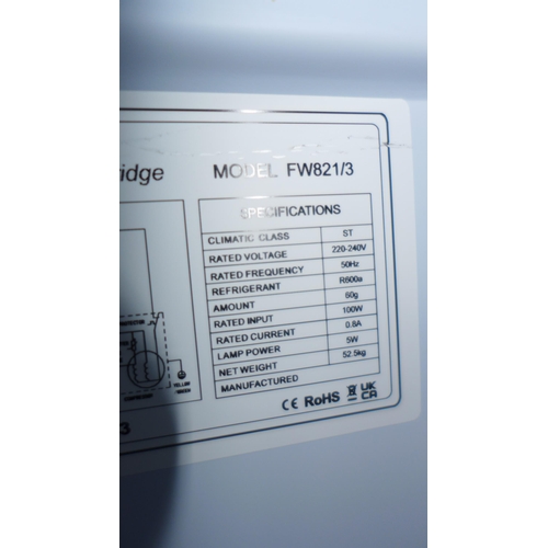 3164 - CDA Integrated Larder Fridge - Model: FW821