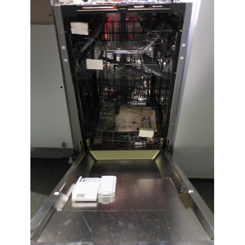 3165 - CDA Integrated Slimline Dishwasher - Model: CDI4320  H820xW448xD550 (446-170) * This lot is subject ... 