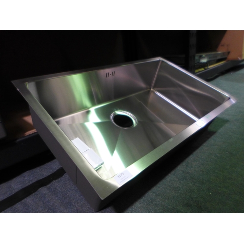 3179 - Undermount Metal Trough Style Sink Original RRP £350 inc. vat (446-69) * This lot is subject to vat