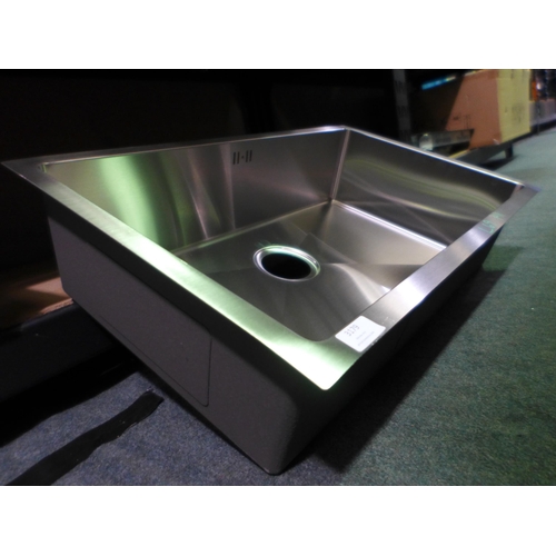 3179 - Undermount Metal Trough Style Sink Original RRP £350 inc. vat (446-69) * This lot is subject to vat