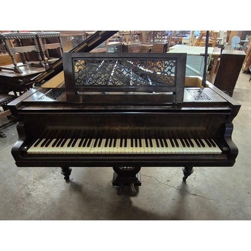 204 - A 19th Century French Erard rosewood baby grand piano. Sold with non-transferable Standard Ivory Dec... 