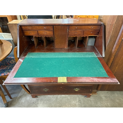 218 - A mahogany bureau