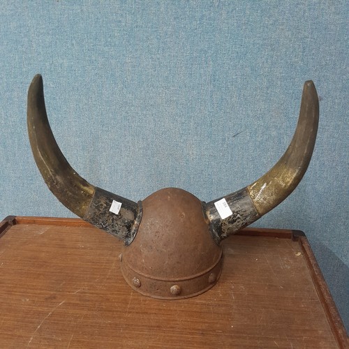 384 - A Viking style helmet