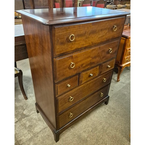 79A - A Stag Minstrel mahogany chest of drawers