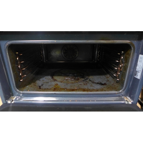 3014 - Zanussi Combi Microwave - Missing Shelves/Heavy Use model: ZVENM6X1, H455xW595xD567 Original RRP £48... 
