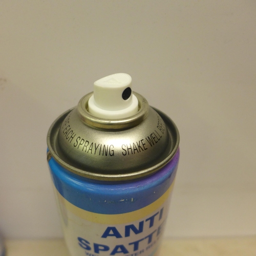 2028 - Six 500ml cans of weld anti-spatter release spray