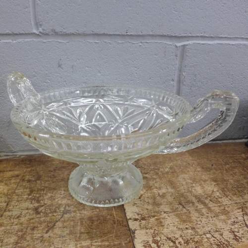 1036 - Six fruit bowls including Murano and carnival glass **PLEASE NOTE THIS LOT IS NOT ELIGIBLE FOR IN-HO... 