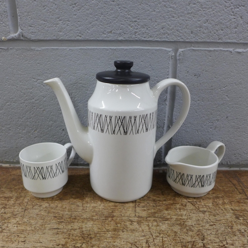 1037 - A Midwinter retro coffee set **PLEASE NOTE THIS LOT IS NOT ELIGIBLE FOR IN-HOUSE POSTING AND PACKING... 