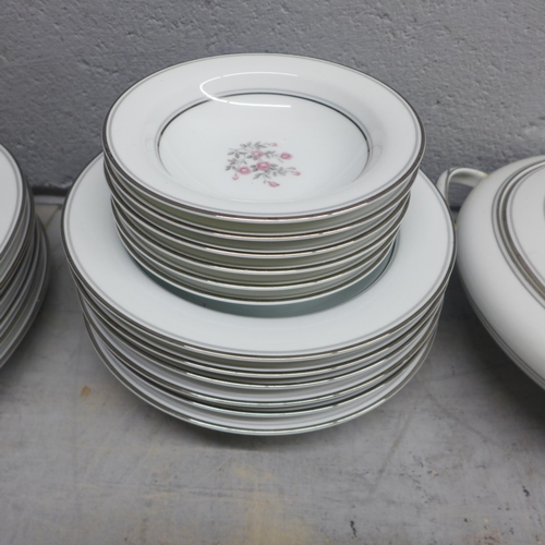 1049 - A Noritake Stanton dinner service, six setting with vegetable dish and gravy boat **PLEASE NOTE THIS... 