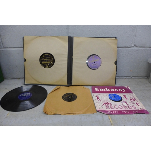 1061 - A collection of 78 gramophone records **PLEASE NOTE THIS LOT IS NOT ELIGIBLE FOR IN-HOUSE POSTING AN... 