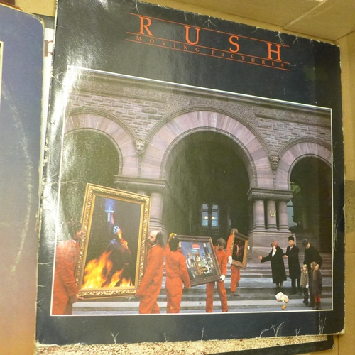 700 - A Rush collection of LP records, box sets, magazines, DVD and CD sets, including Rush in Rio 4-LP se... 