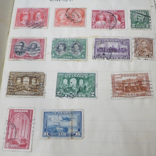 705 - A large collection of worldwide stamps including Isle of Man, West Germany, Greece, Italy, Sweden an... 