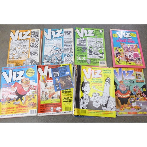 708 - VIZ comics - 37 to 43, 45 to 51, 53 to 68, 70, 72 to 75, 78, 81, 89, 93, 99, 100, 104 and 124 (43), ... 