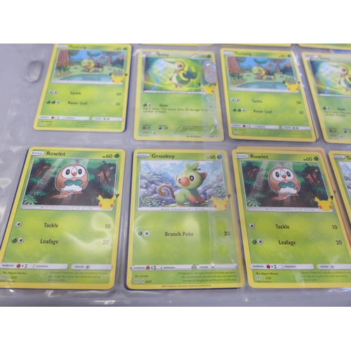 720 - A Pokemon Advent Calendar and complete Pokemon McDonalds set