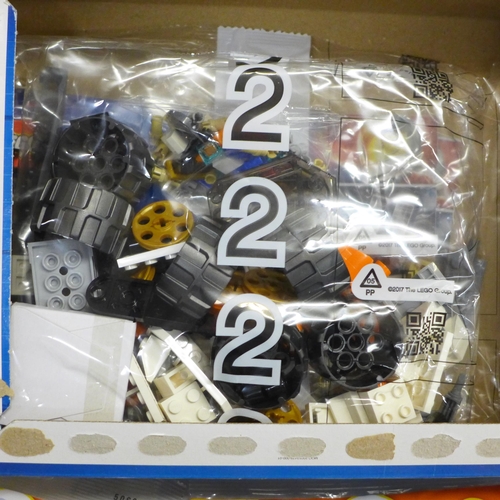 733 - Assorted Lego sets, keyring, etc., sealed