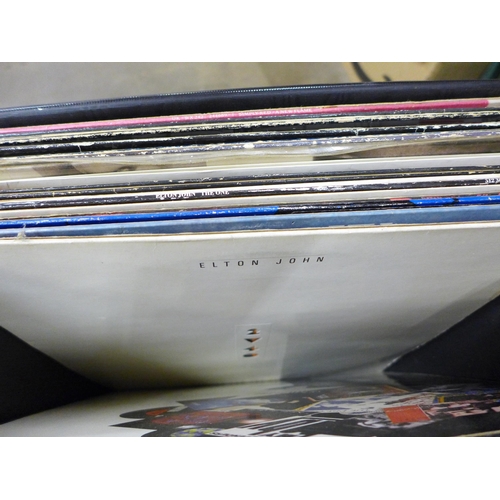 759 - A collection of LP records and 7