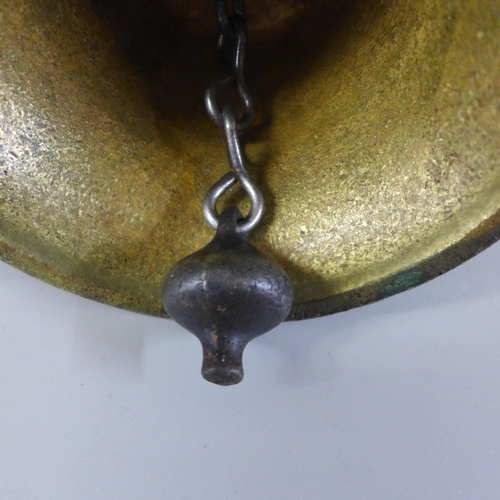 777 - An ARP 1939 Air Raid Wardens brass hand bell