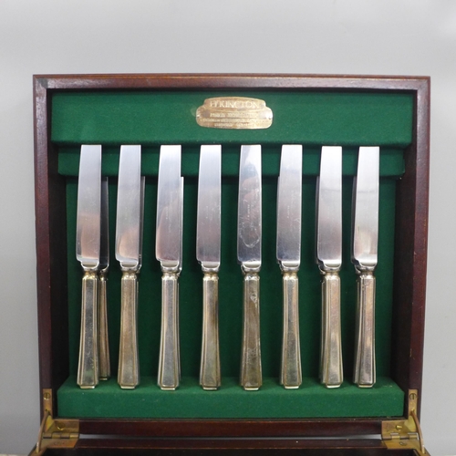 780 - An Elkington canteen of cutlery