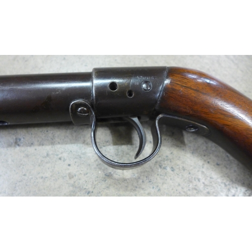 785 - A pre WWI air rifle, S27971 stamped serial number