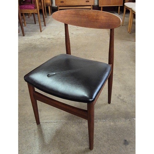 66 - A teak side chair