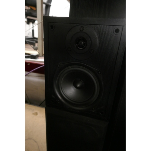 2099 - A pair of Acoustic Solutions Instate 70 speakers, a Mordaunt-Short MS90SC 8 ohms nominal speaker and... 